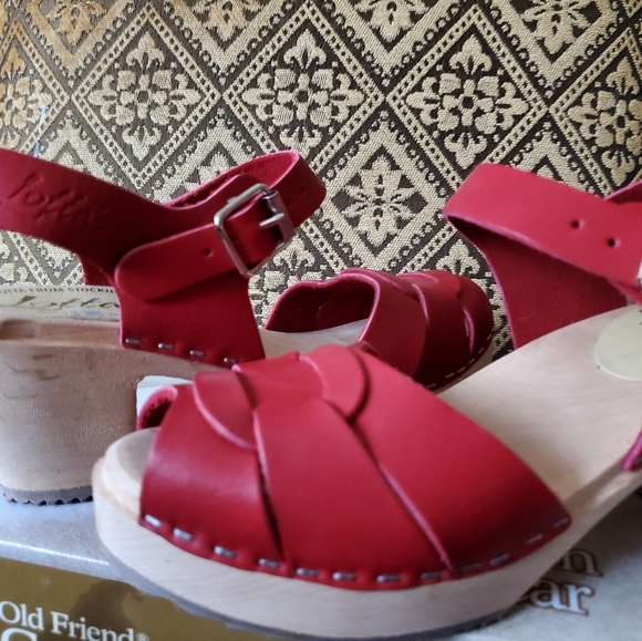 Lotta From Stockholm Red Sandles - Gorgous. Sz. 7.5. - Picture 3 of 10